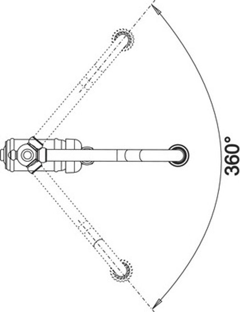 Vòi rửa bát Blanco Tradon Messing (520787)