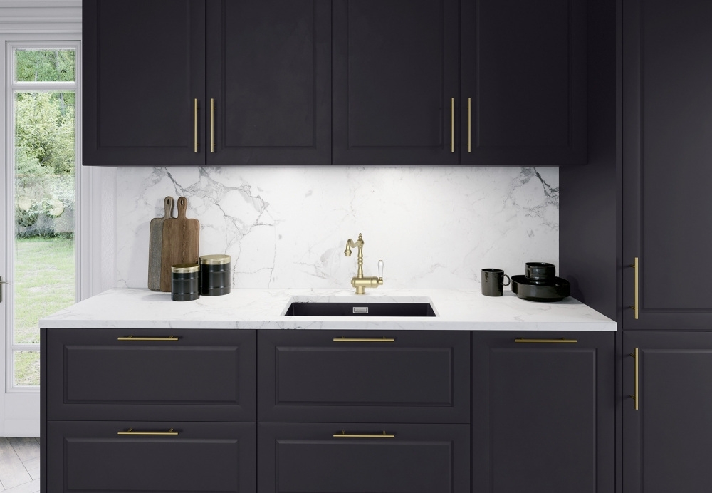 Vòi rửa bát Blanco Tradon Messing gold (526688)