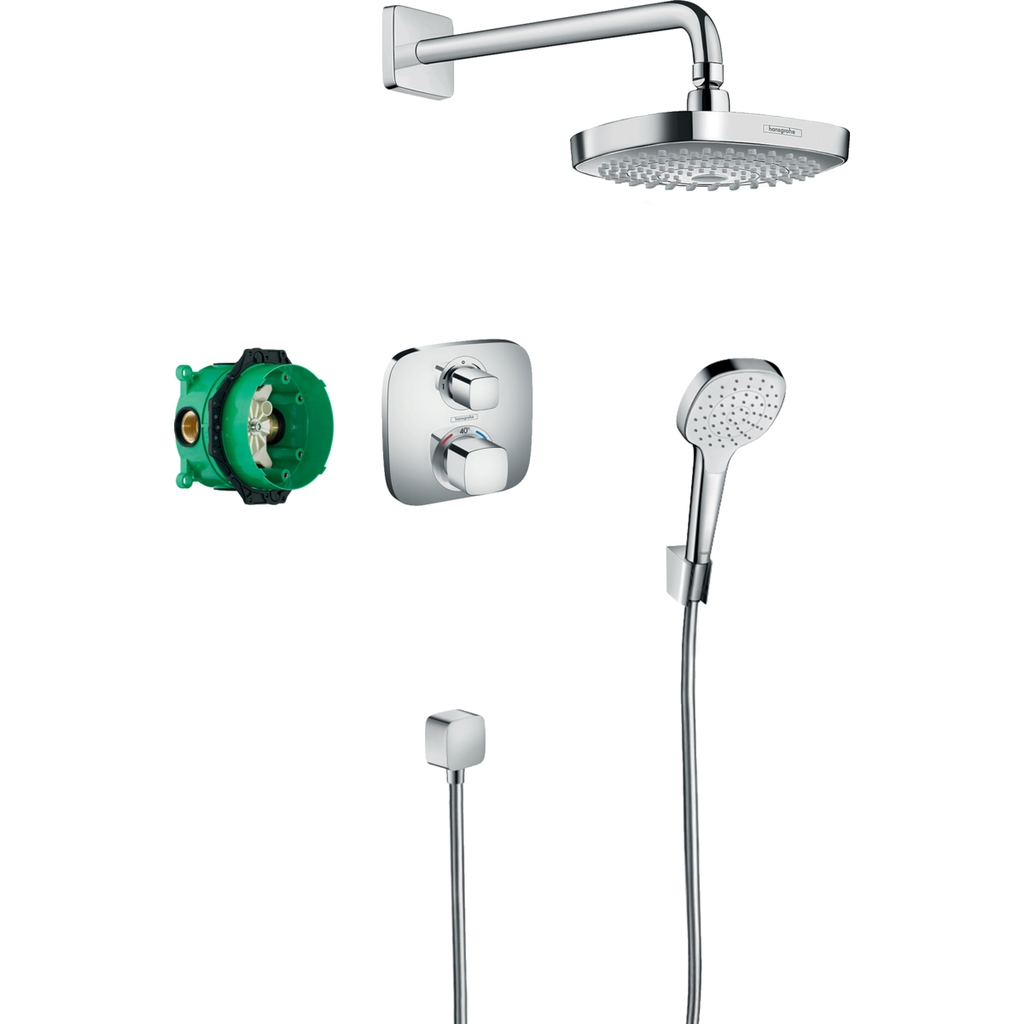 Bộ sen tắm âm tường Hansgrohe Croma Select E 27294000