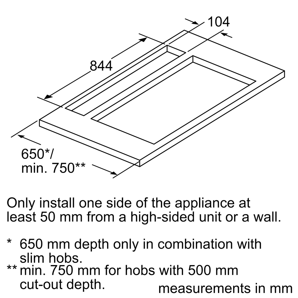 Hút Mùi Âm Bàn BOSCH DDD97BM60B