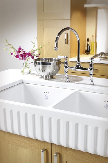 Chậu rửa bát sứ Anh quốc Shaws of Darwen Ribchester 80 cm