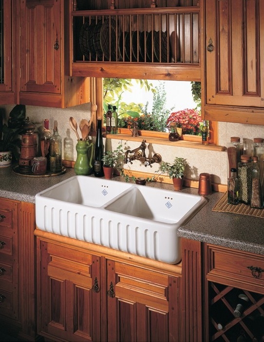 Chậu rửa bát sứ Anh quốc Shaws of Darwen Ribchester 80 cm