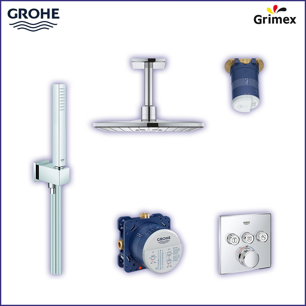 Sen tắm âm tường thả trần Grohe Smart Control 310