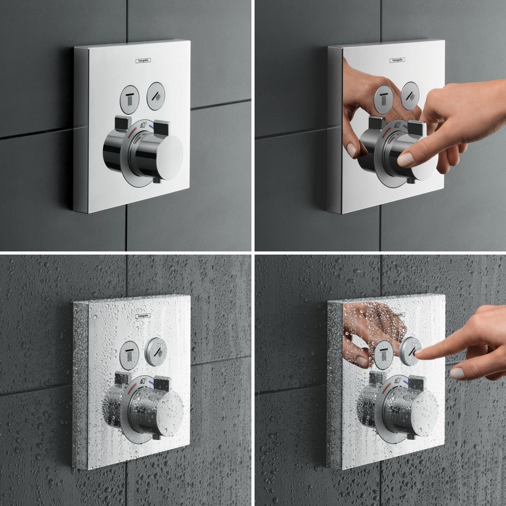Combo Sen tắm âm tường Hansgrohe Raindance E 300