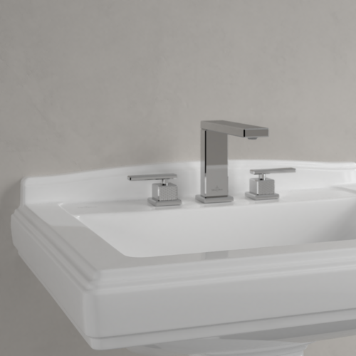 Lavabo Villeroy & Boch Hommage Washbasin 75.5 cm for 3-Hole Tap