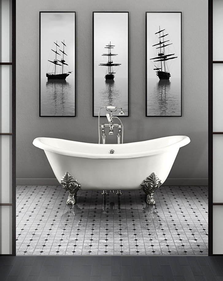 Bồn Tắm Badewanne Chérie – Điểm Nhấn Sang Trọng Cho Phòng Tắm Hiện Đại