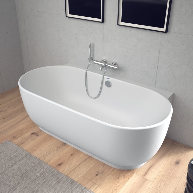 Bồn Tắm Massage Cao Cấp Duravit Luv Vorwand-Whirlwanne
