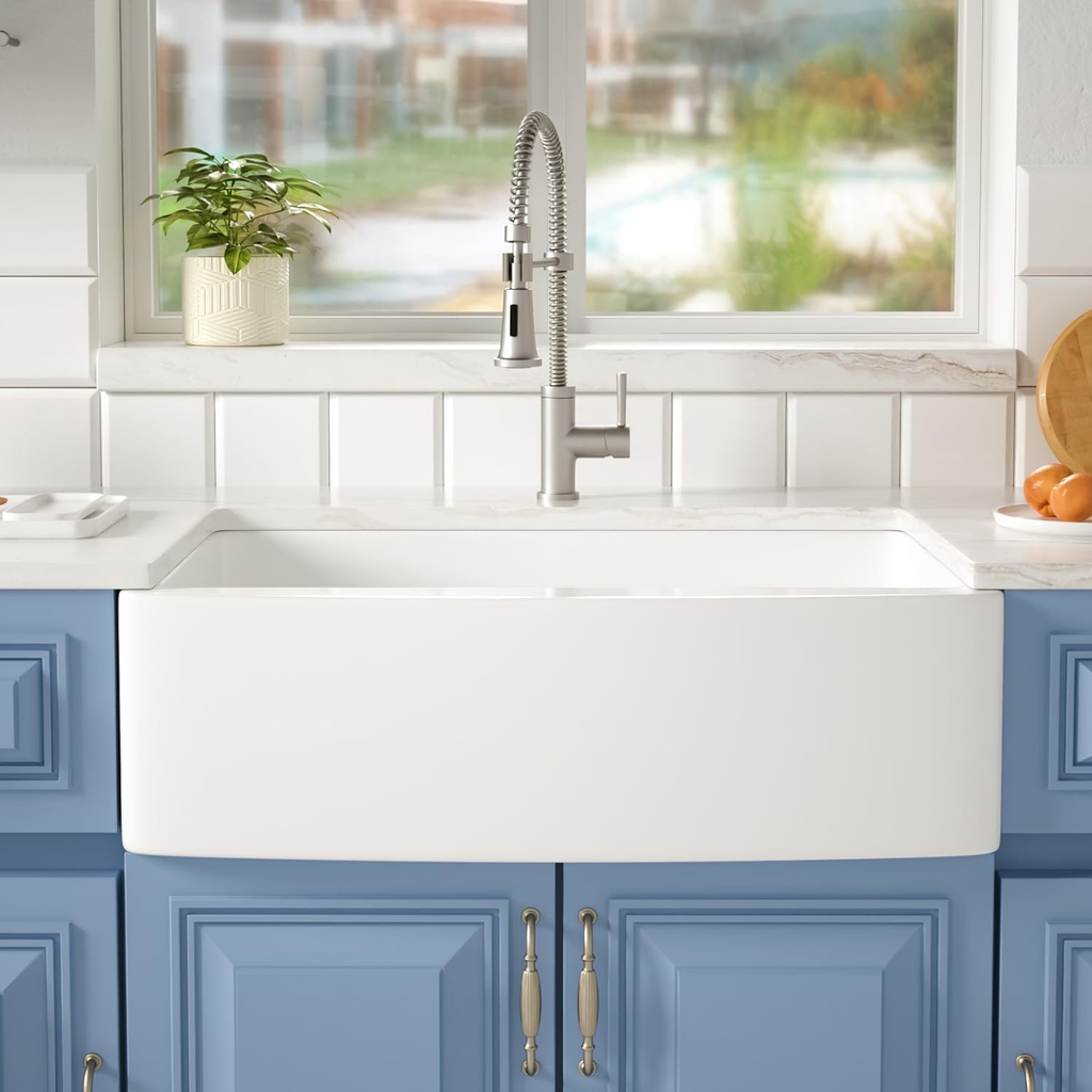 Chậu rửa bát Enbol 83 x 53 cm phong cách Farmhouse