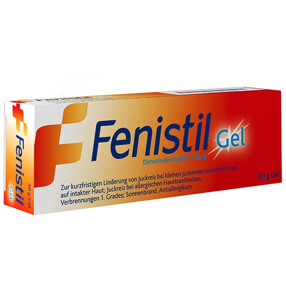 Gel trị muỗi đốt, con trùng cắn, dị ứng Fenistil Gel