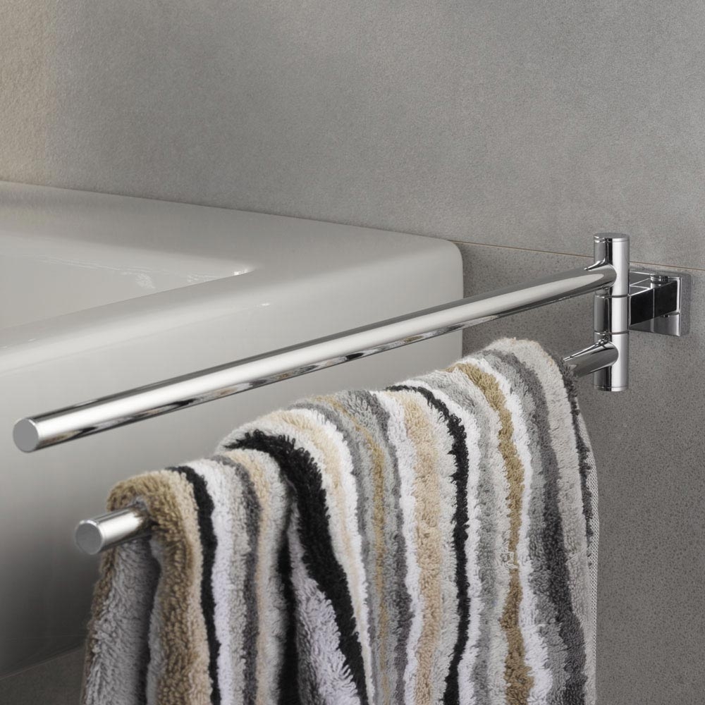 Thanh treo khăn Grohe Essentials Cube Double Towel Bar 40624001