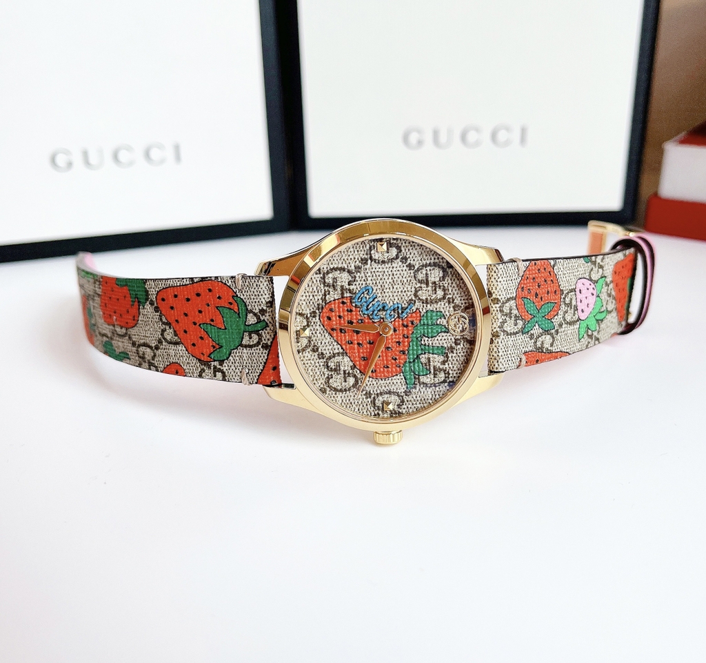 Gucci G-Timeless Strawberry Watch