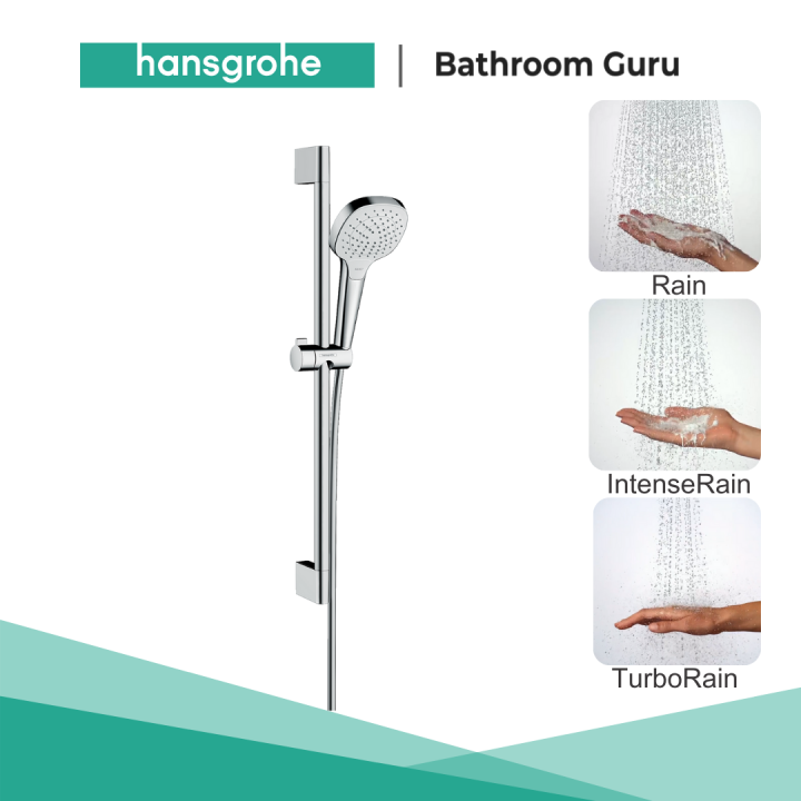 Sen tay kèm thanh trượt 3 chế độ Hansgrohe Croma Select E Vario 26582400