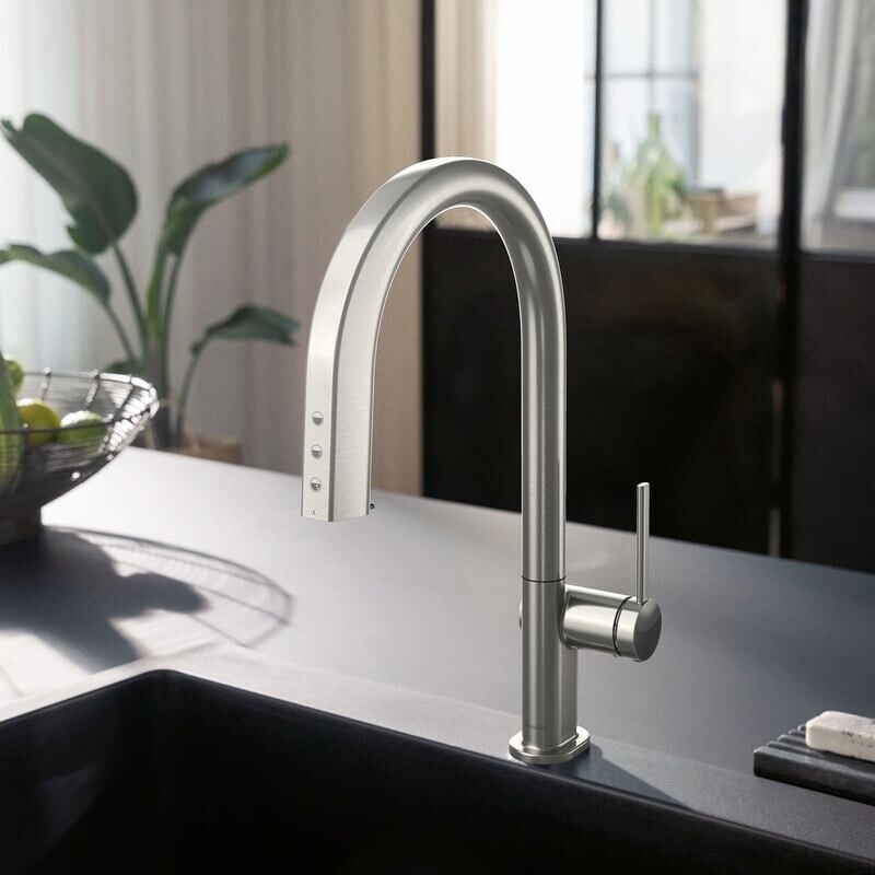 Hansgrohe Aqittura M91 SodaSystem 210 – Vòi rửa bếp tích hợp lọc và nước có ga cao cấpHansgrohe Aqittura M91 SodaSystem 210