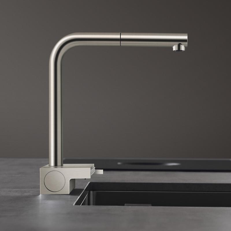 Vòi rửa bát Aquno Select Hansgrohe M81 Stainless steel