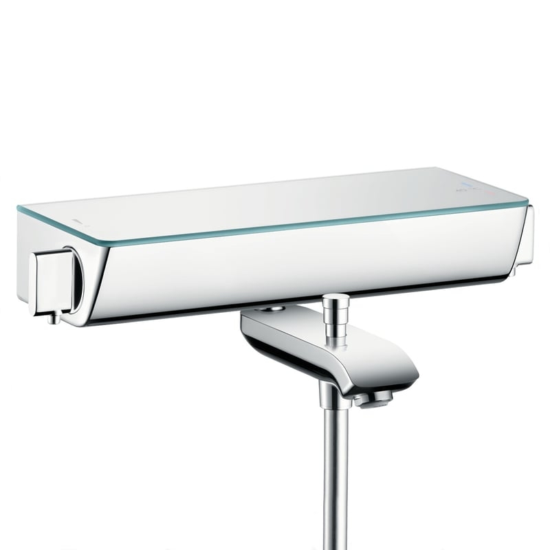 Vòi bồn tắm hansgrohe Ecostat Select Aufputz-Wannenarmatur mit Thermostat chrom 13141000