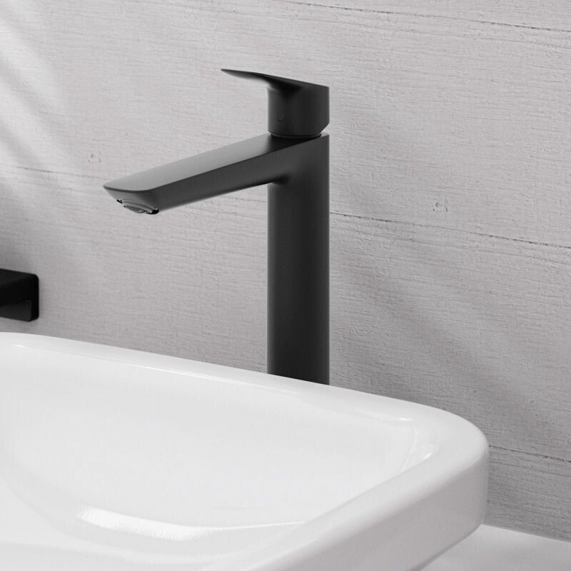 Vòi lavabo Hansgrohe Logis 240 Fine Black matt 71257670 XL