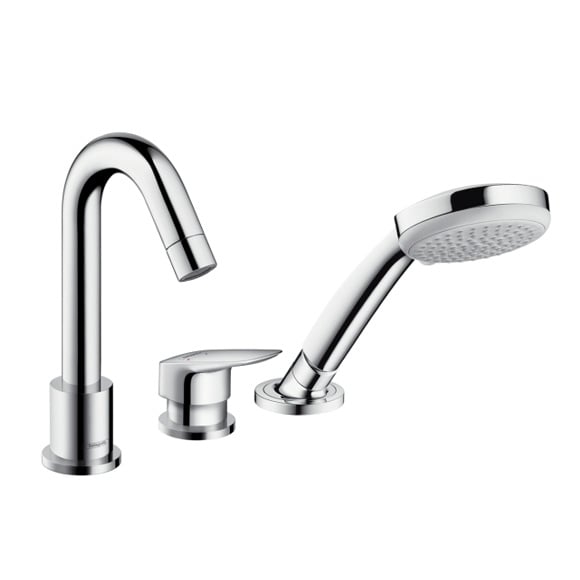 Vòi Bồn Tắm hansgrohe Logis Wannenrandarmatur Einhebelmischer Chrom
