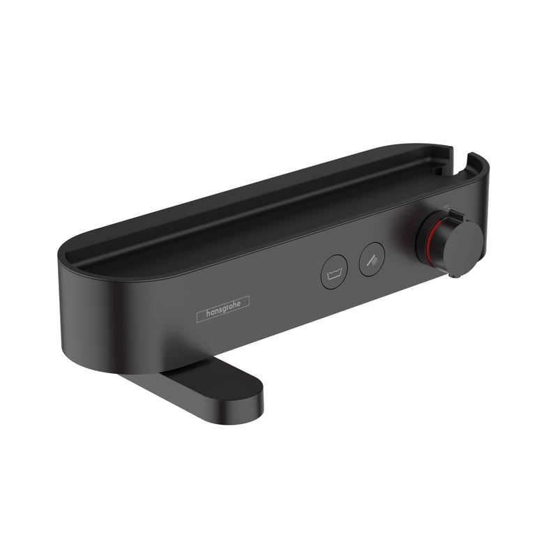 Vòi bồn tắm hansgrohe ShowerTablet Select Aufputz-Wannenarmatur mit Thermostat schwarz matt 24340670