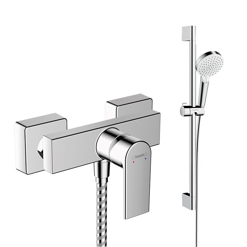 Bộ Sen Tắm Cao Cấp Mạ Chrome Hansgrohe Vernis Shape Duscharmatur