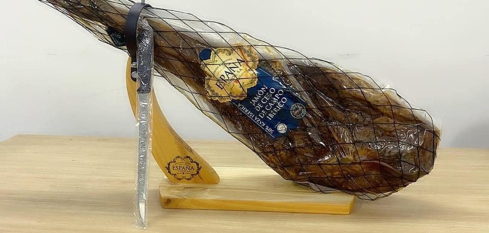 Thịt heo muối Jamon Iberico đùi