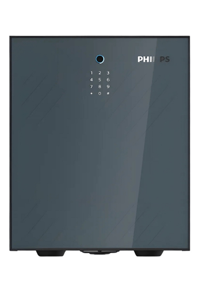 Két sắt chống cháy Philips SBX501-4C0 (54Kg) - Bảo mật vân tay, Tiêu chuẩn Mỹ