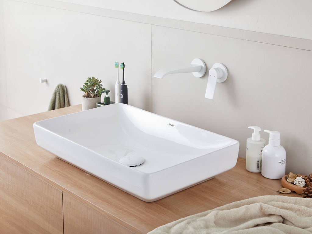 Lavabo đặt bàn Hansgrohe MellowTide Q 22426007