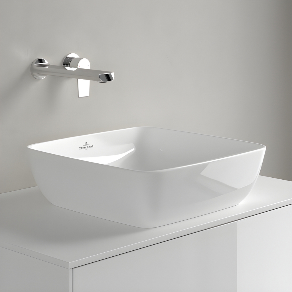 Lavabo Villeroy & Boch Artis 417841R1 Vuông - White Alpin