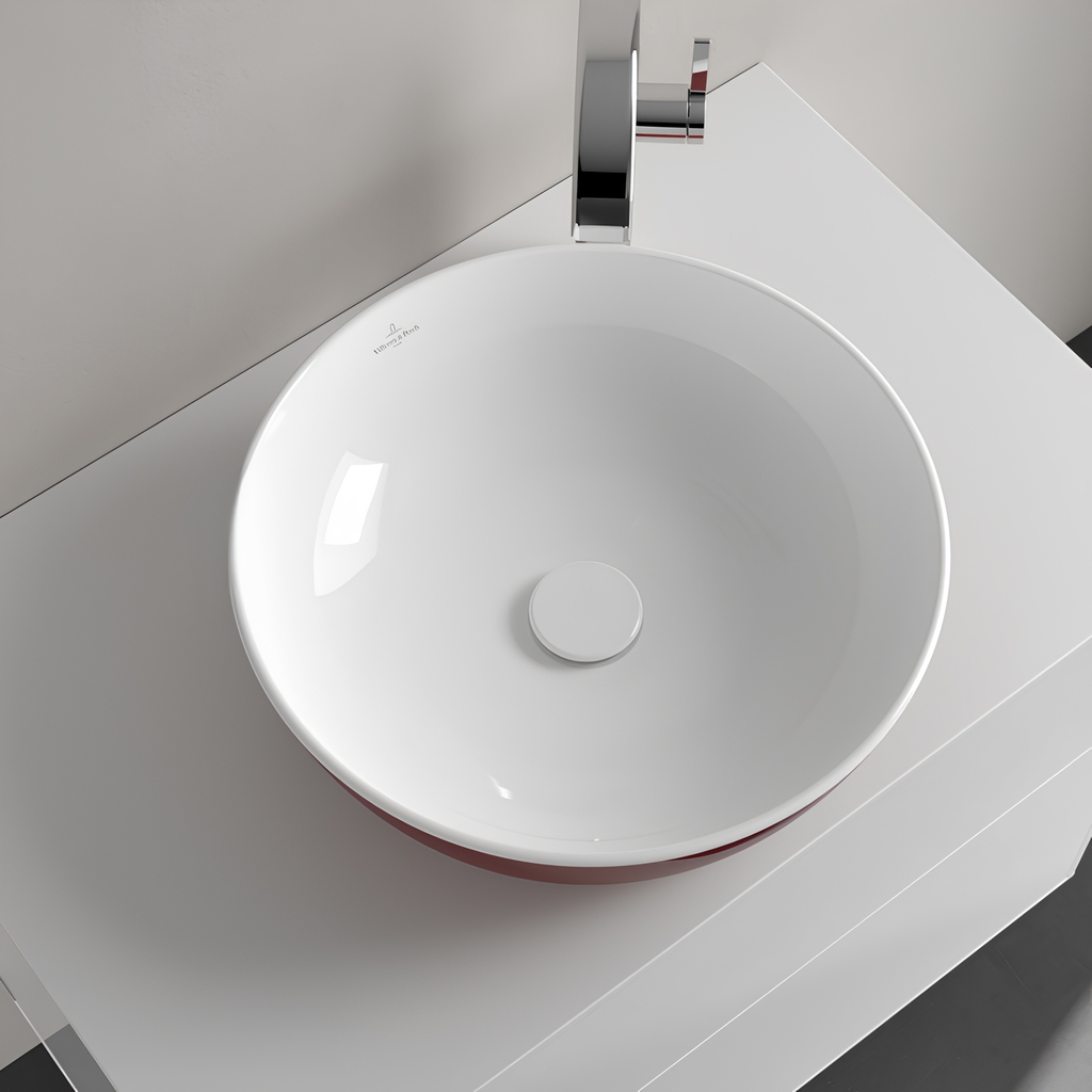 Lavabo Villeroy & Boch Artis 417943BCS9 Tròn - Bordeaux