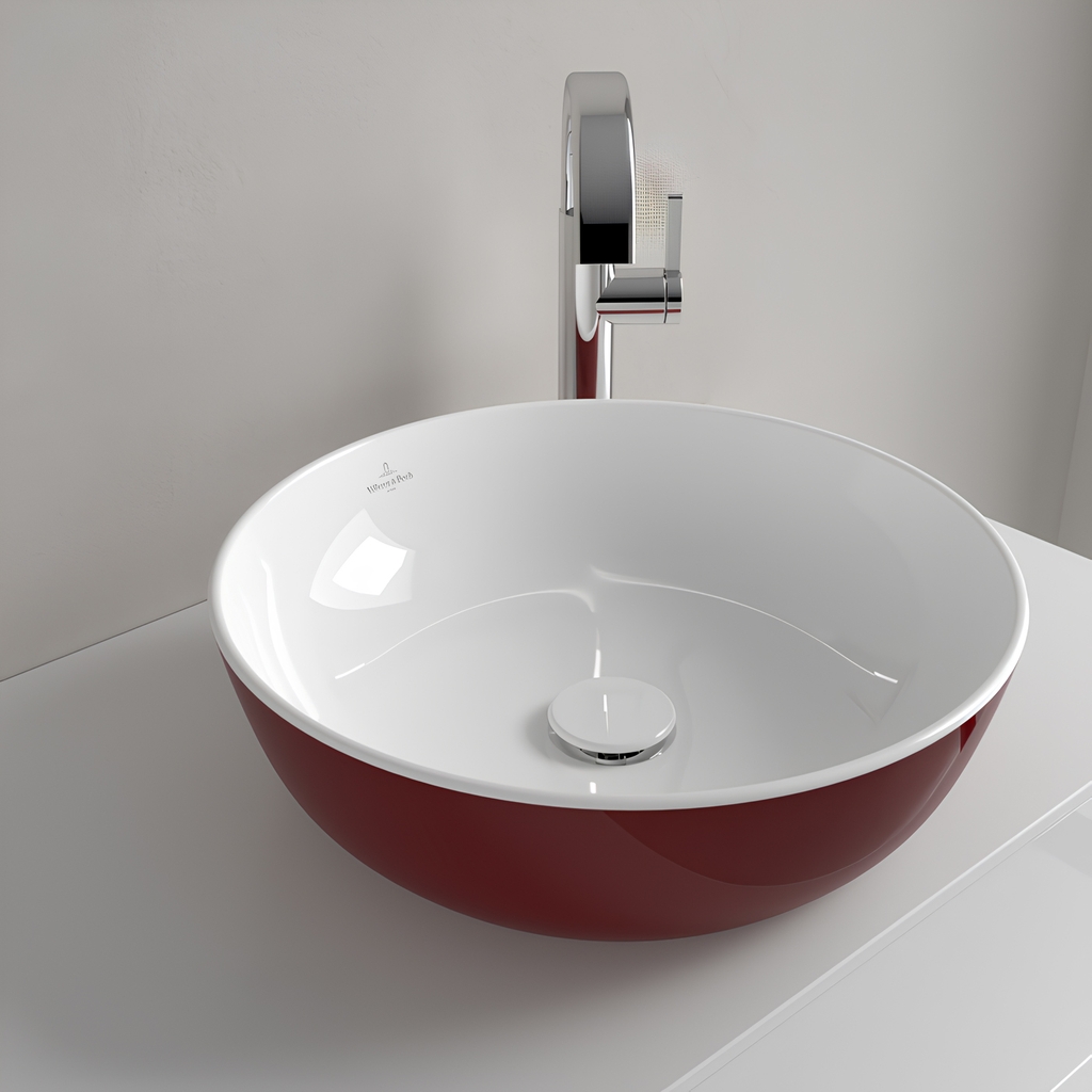 Lavabo Villeroy & Boch Artis 417943BCS9 Tròn - Bordeaux