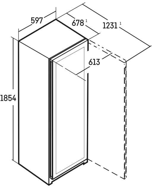 Tủ rượu vang độc lập Liebherr WPgbi 5272-20 eDoor Lock