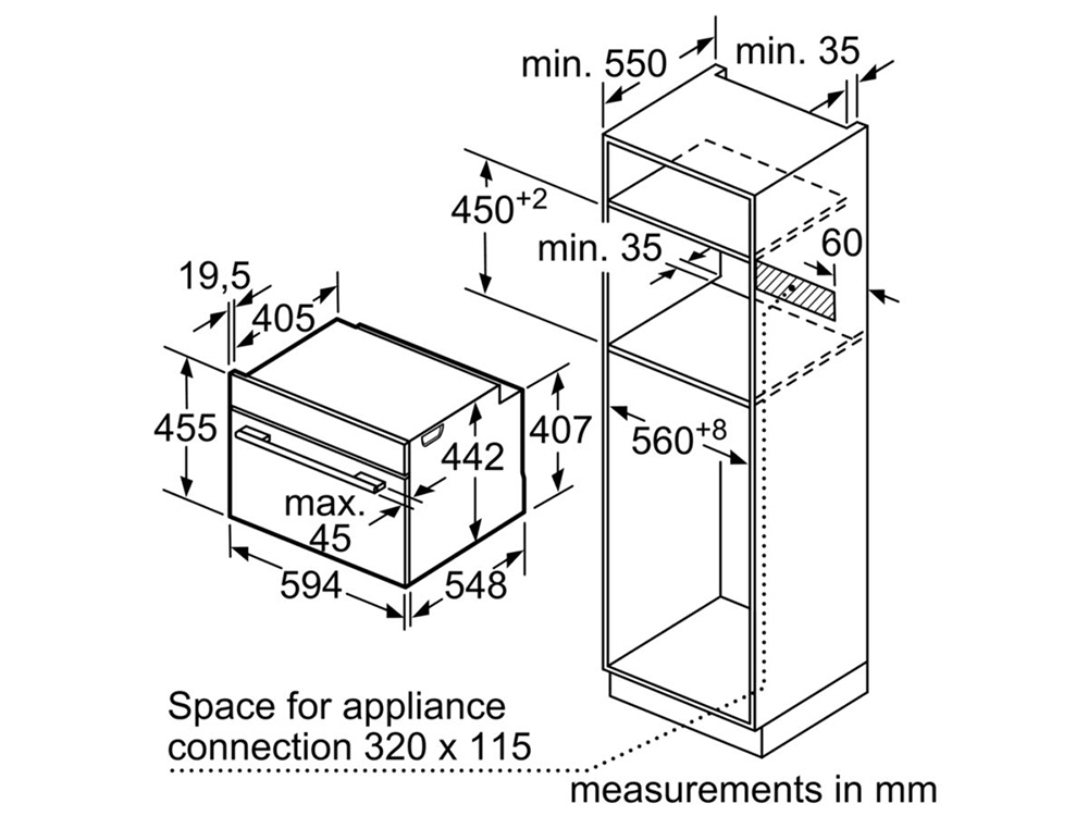 Lò hấp Bosch CDG634BB1