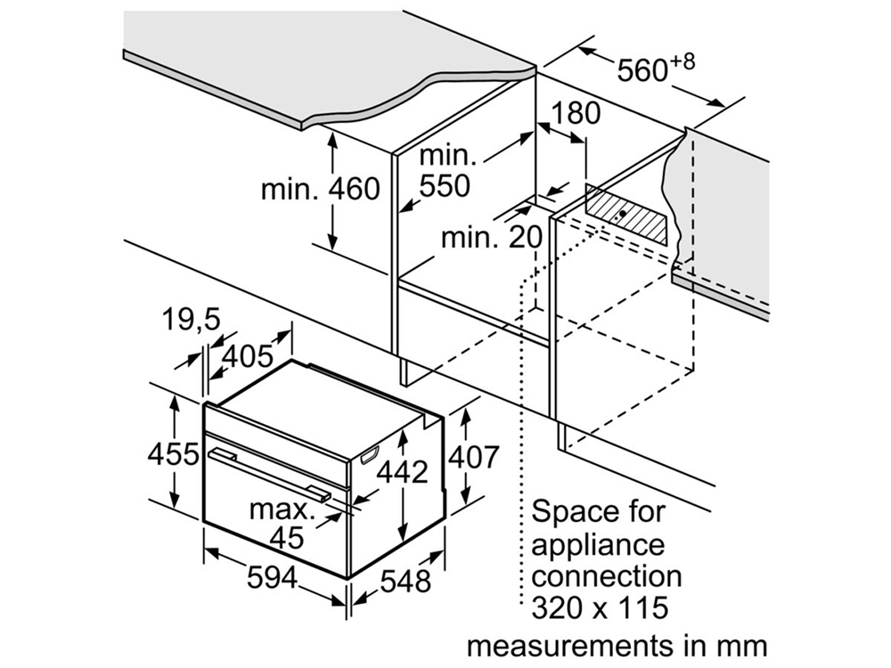 Lò hấp Bosch CDG634BB1