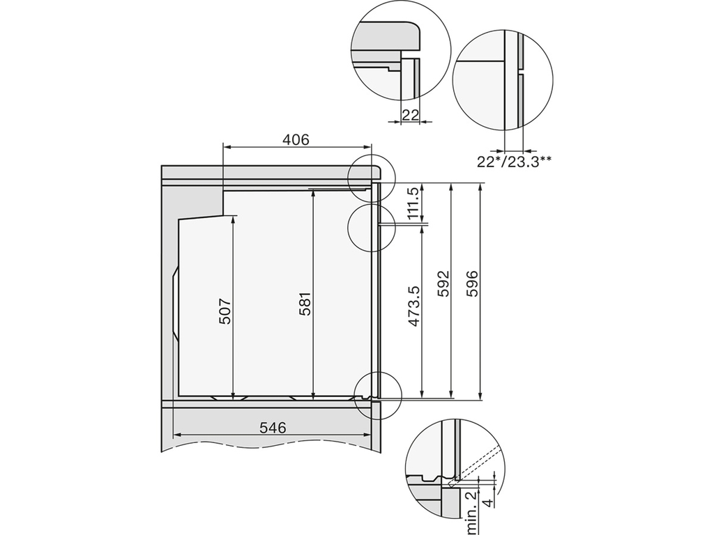 Lò nướng kèm hấp Miele DGC 7665 HC Pro