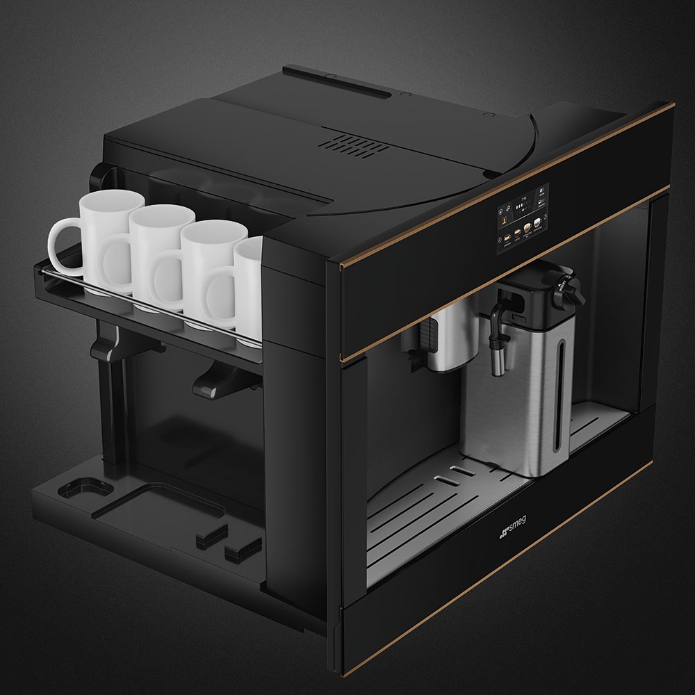 Máy pha cà phê âm tủ Smeg CMS4604NR