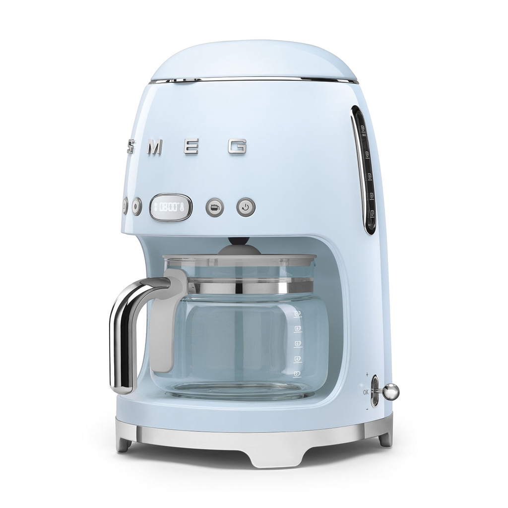 Máy pha cà phê SMEG DCF02PBEU màu xanh blue