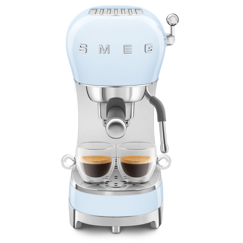 Máy pha cà phê SMEG ECF02PBEU màu xanh blue