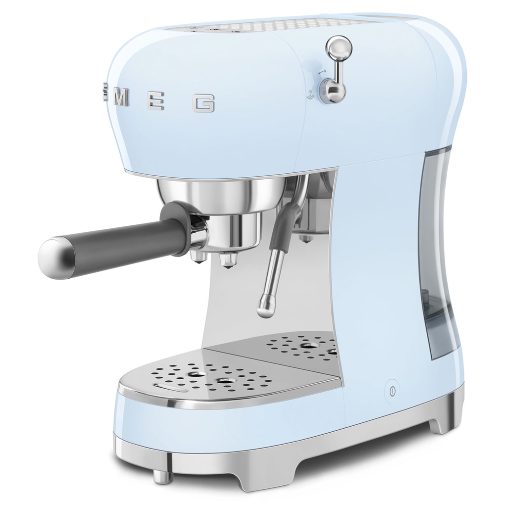 Máy pha cà phê SMEG ECF02PBEU màu xanh blue