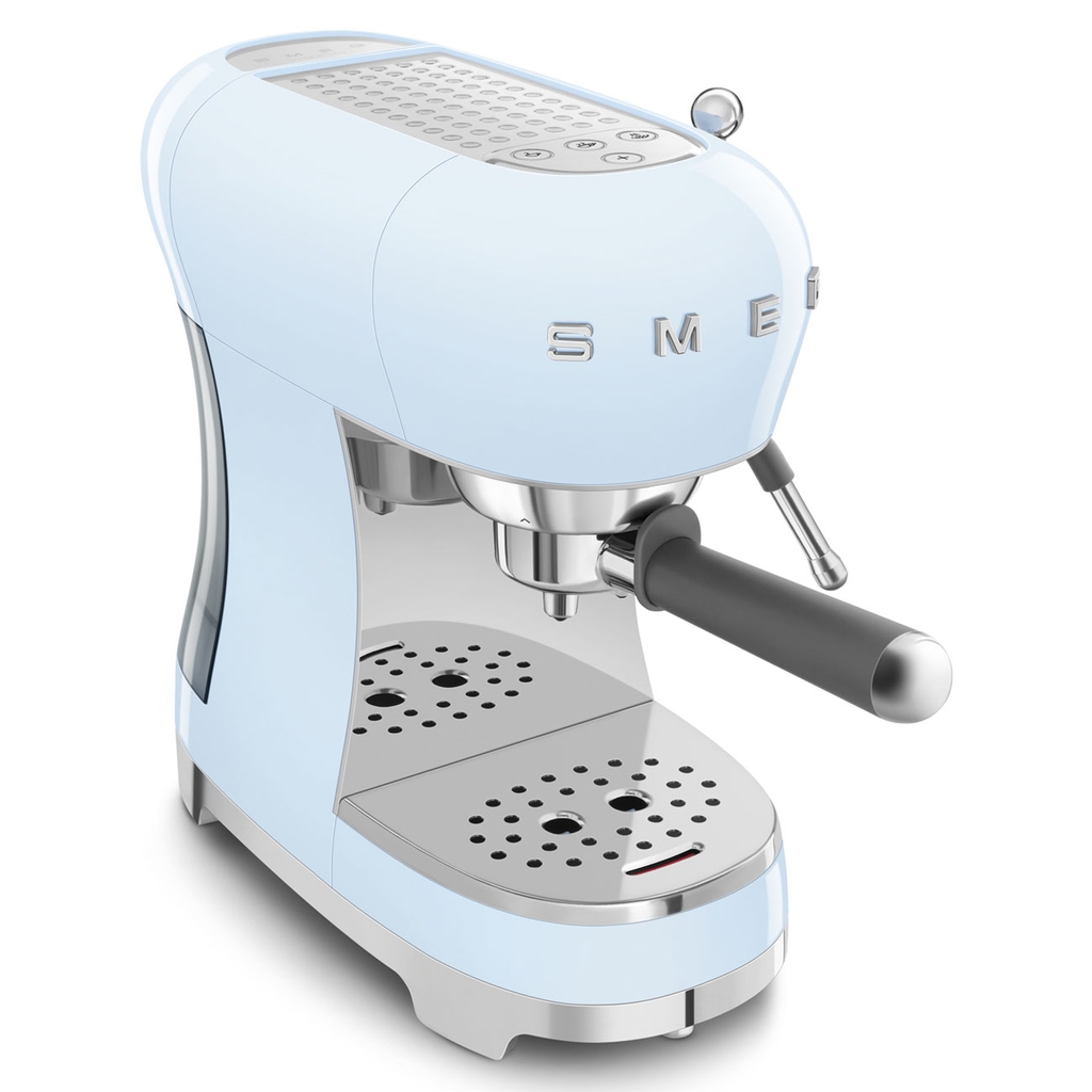 Máy pha cà phê SMEG ECF02PBEU màu xanh blue