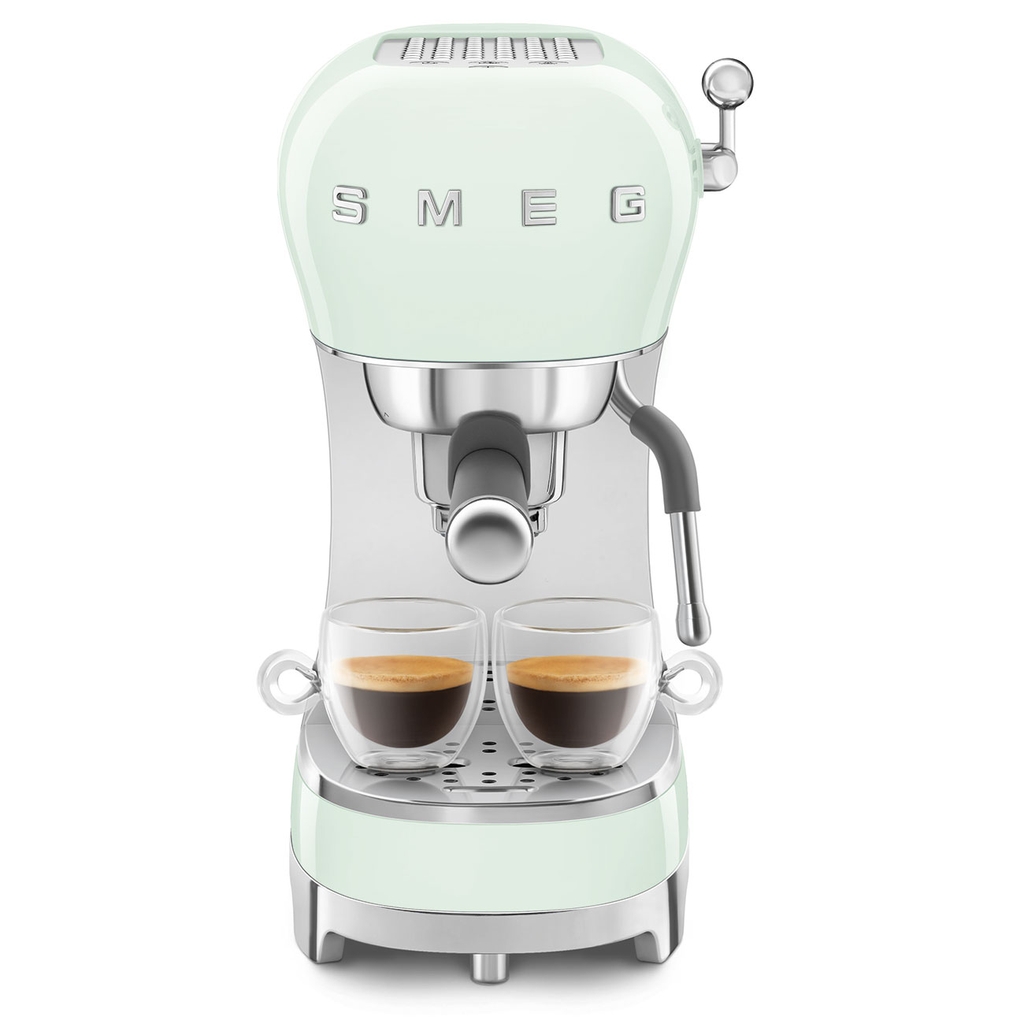 Máy pha cà phê SMEG ECF02PGEU màu xanh mint