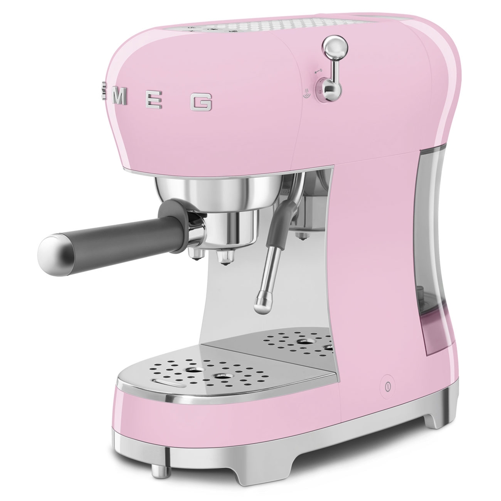 Máy pha cà phê SMEG ECF02PKEU màu hồng