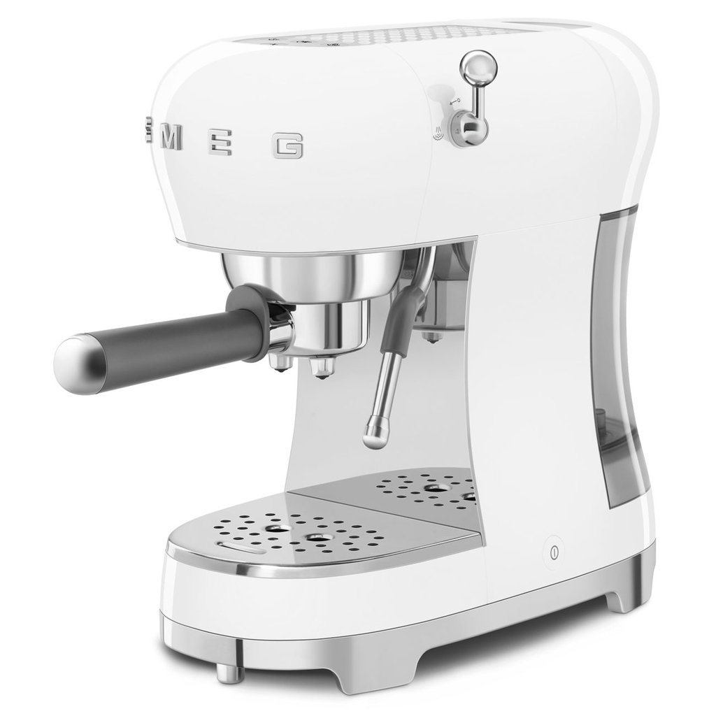 Máy pha cà phê SMEG ECF02WHEU màu trắng