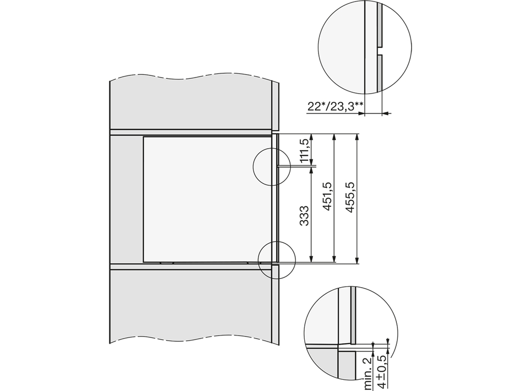 Máy pha cà phê âm tủ Miele CVA 7840