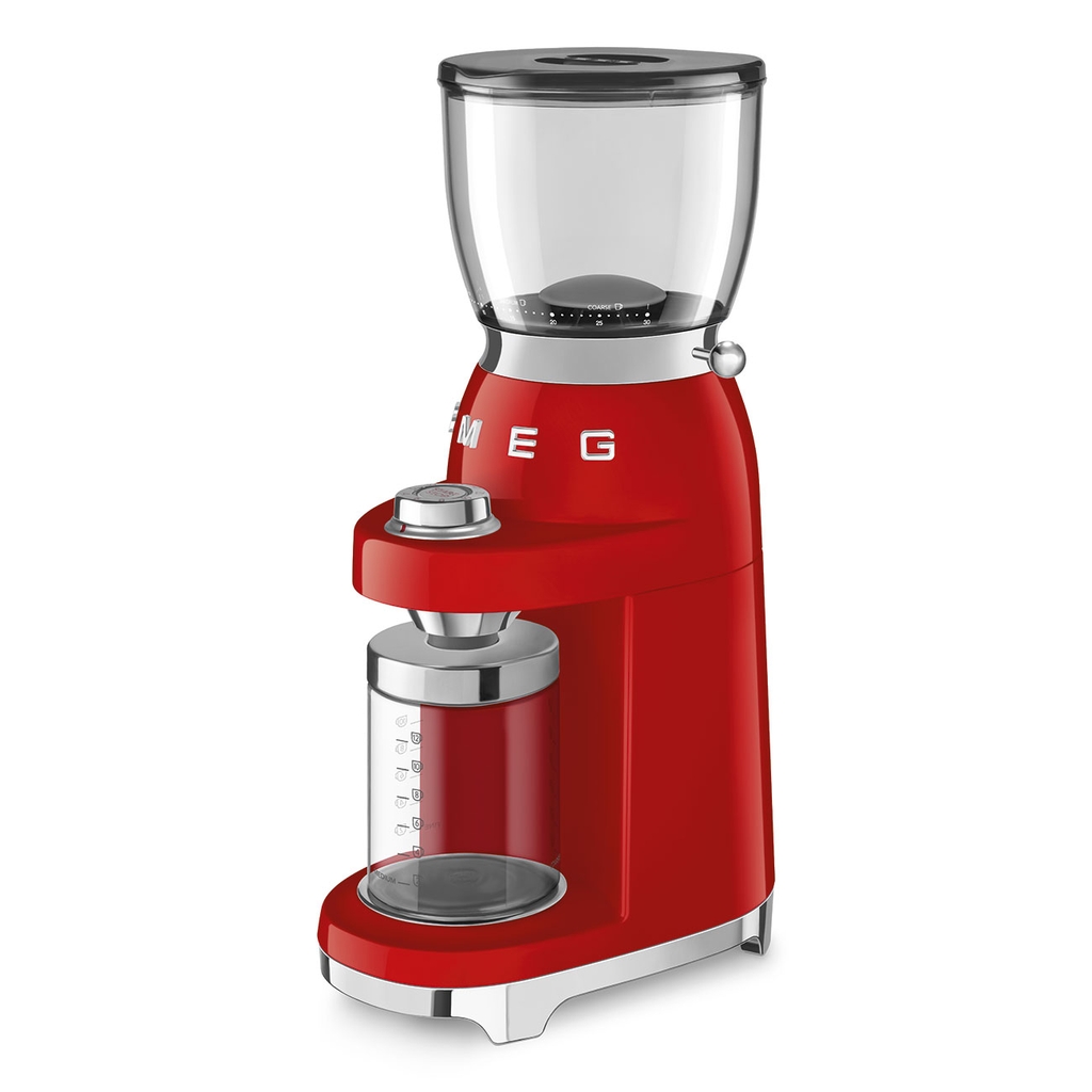 Máy xay hạt cà phê SMEG CGF11RDEU màu đỏ