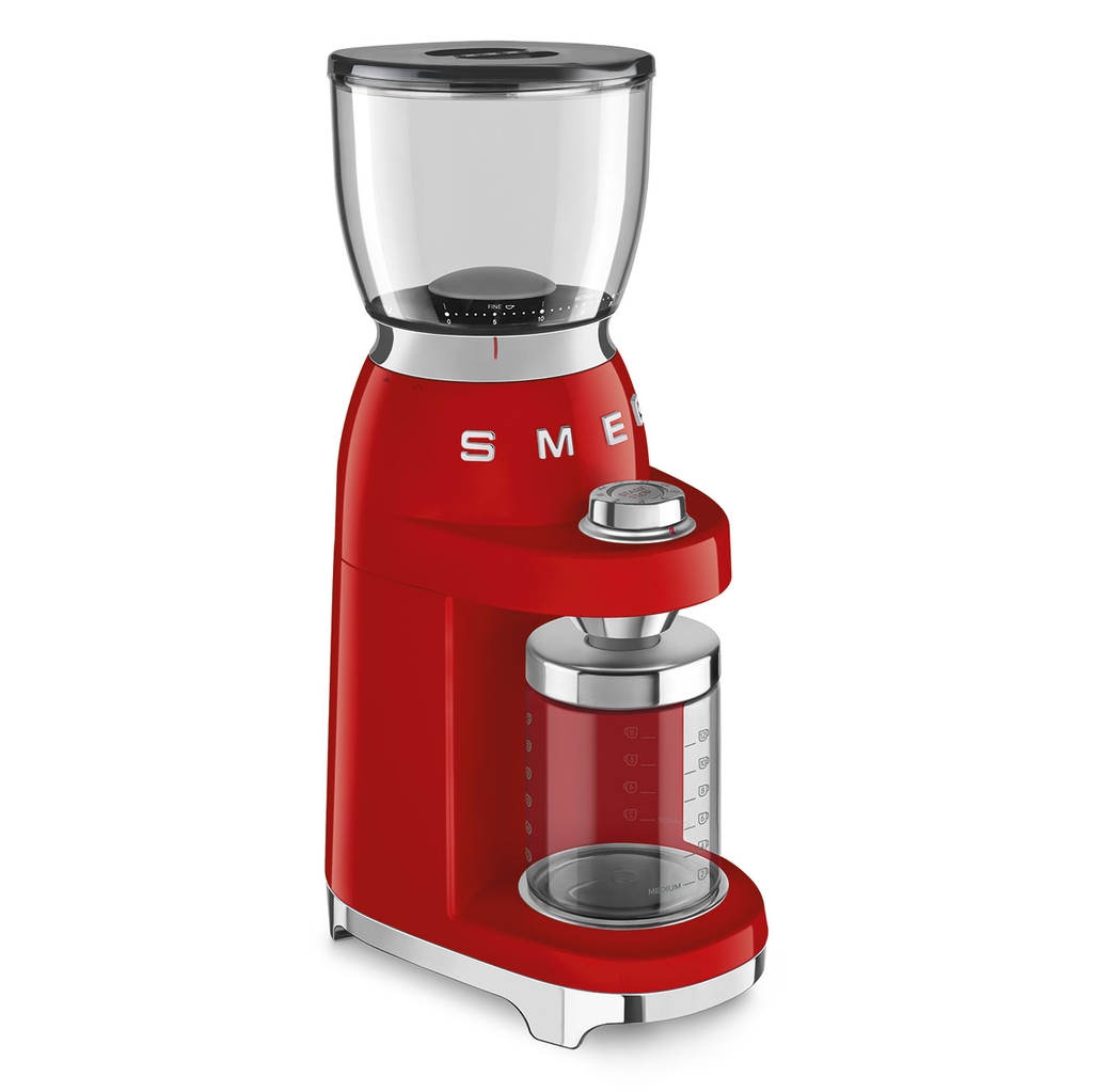 Máy xay hạt cà phê SMEG CGF11RDEU màu đỏ