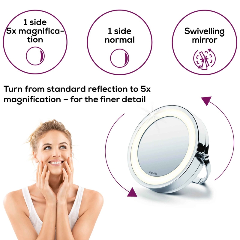 Gương Trang Điểm Có Đèn Beurer BS59