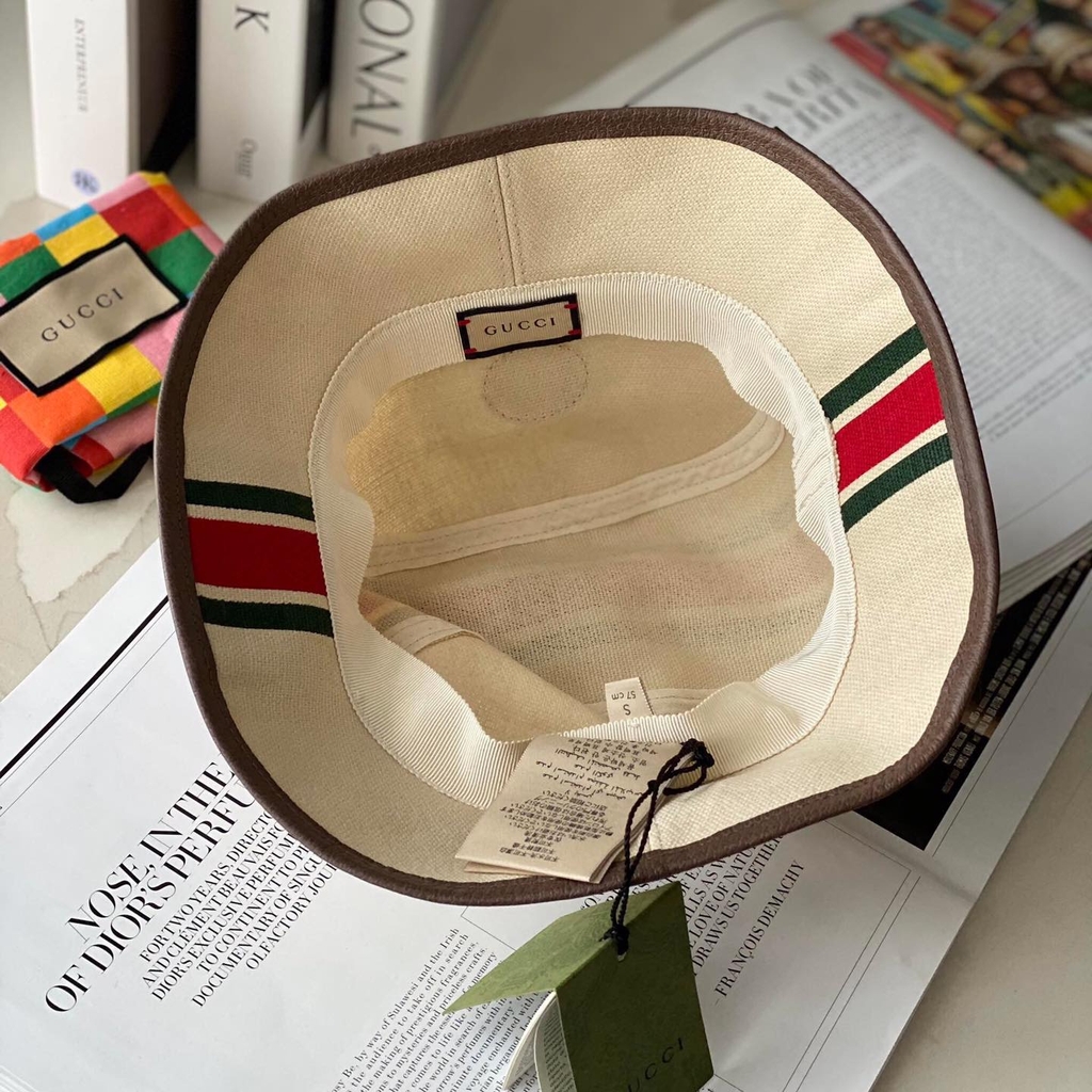 Mũ Gucci new ss2022 họa tiết sọc