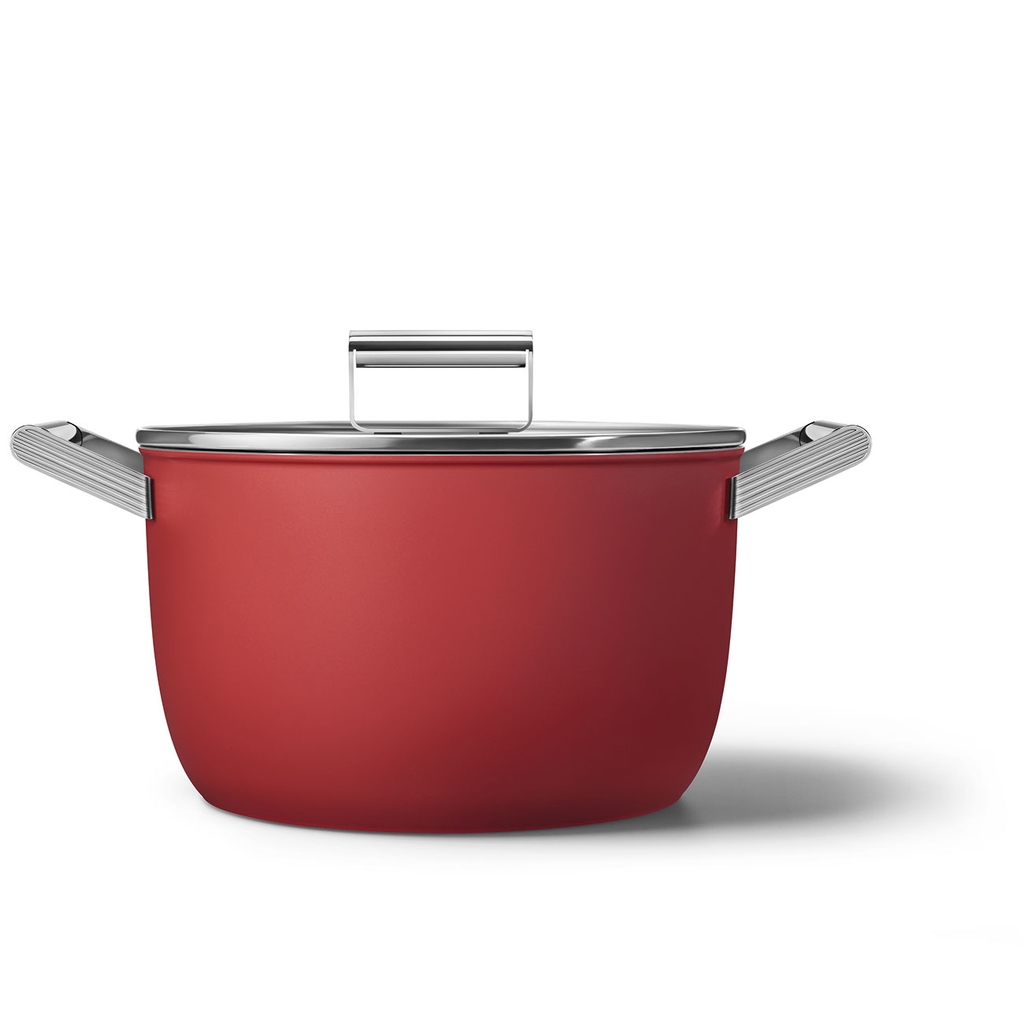 Nồi chống dính SMEG CKFC2611RDM 26cm màu đỏ