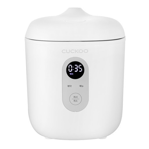 Nồi cơm điện tử mini Cuckoo CR-0255MW 0,36L - Trắng