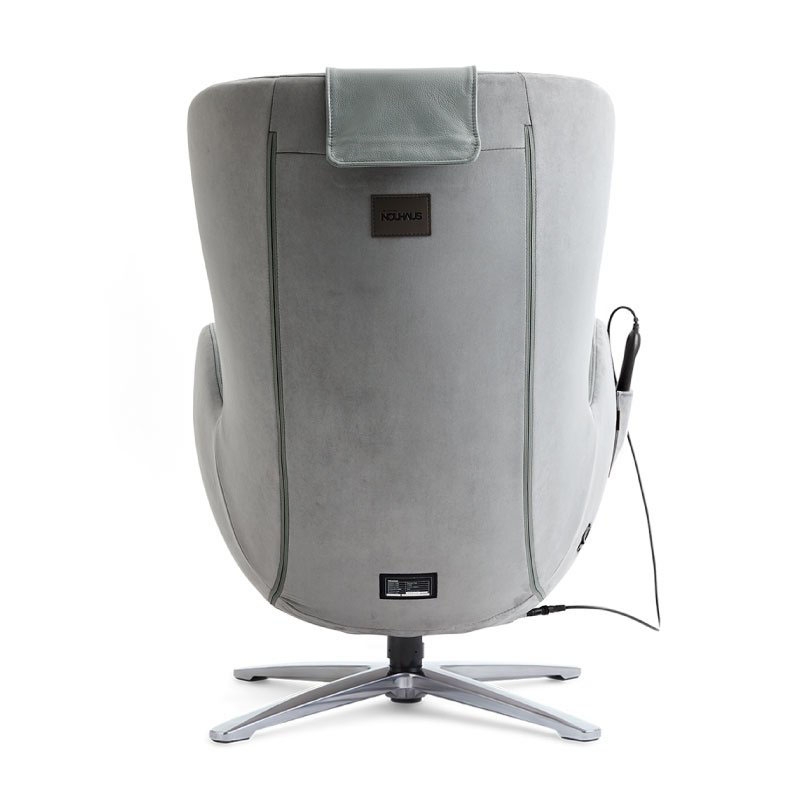 Ghế massage Nouhaus Classic Massage Chair with Ottoman Ash Grey