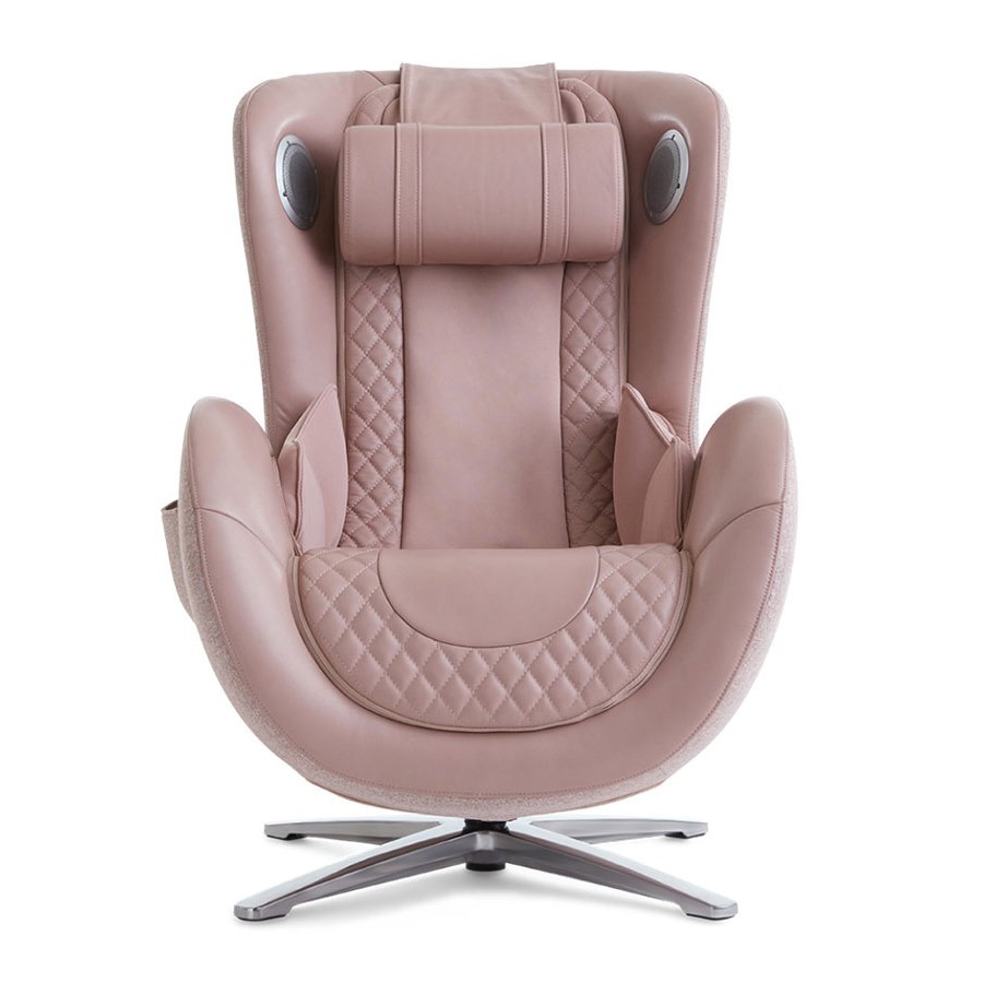 Ghế massage Nouhaus Classic Massage Chair with Ottoman Pale Rose